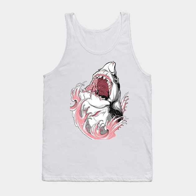 jaws Tank Top by audi